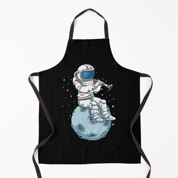 Item preview, Astronaut Playing Oboe Oboist Kids Music Oboe designed and sold by DSWShirts.