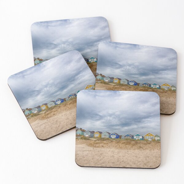 Item preview, Stormy Skies and Beach Huts at Mudeford designed and sold by karenadams.