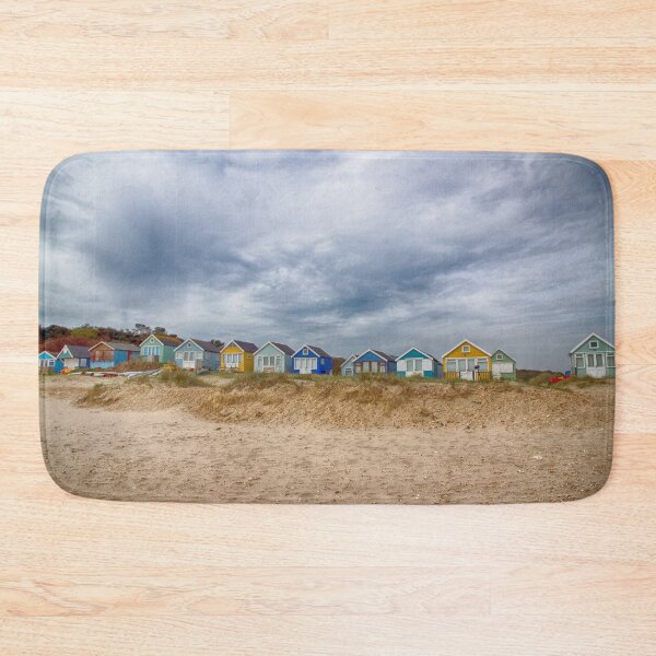 Item preview, Stormy Skies and Beach Huts at Mudeford designed and sold by karenadams.