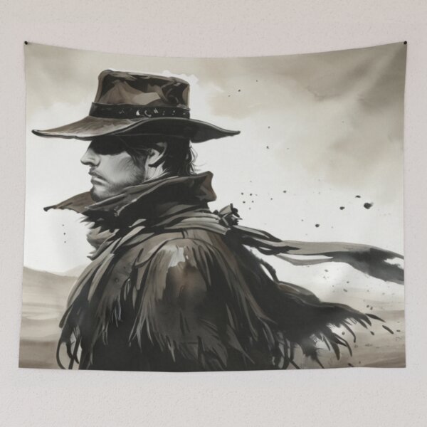 Item preview, Wandering Cowboy designed and sold by MidnightArk.
