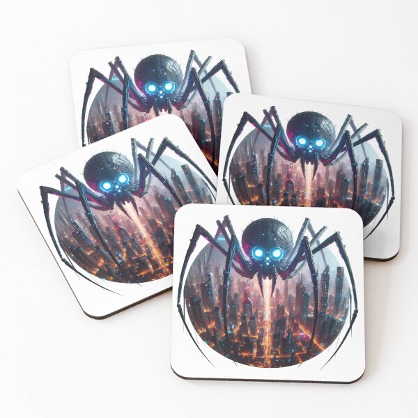 Item preview, CyberSpider designed and sold by Vibranta Studio.