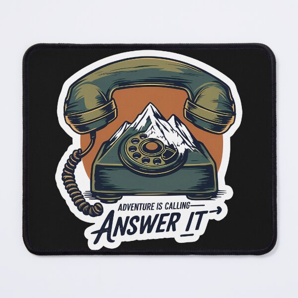 Item preview, Adventure is Calling – Mountain Phone  designed and sold by zoughlal.
