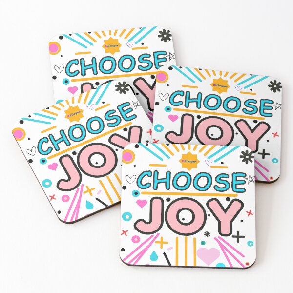 Item preview, Choose Joy - Inspirational Minimalist Typography Design designed and sold by BxDesigner.