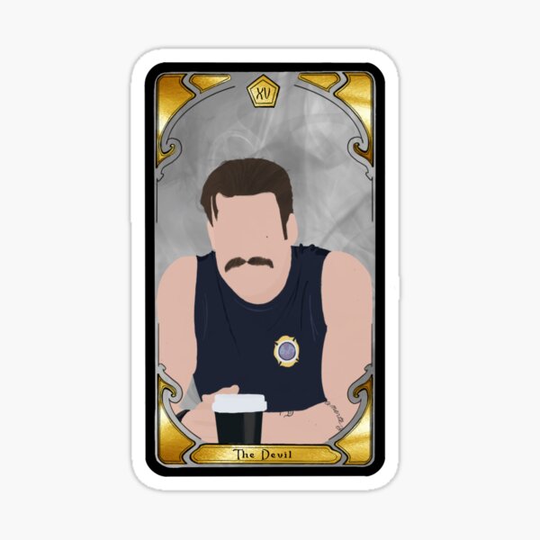 Vista previa del artículo con la obra «Tarot 9-1-1: El Diablo (XV)», diseñado y vendido por oliver-snark.