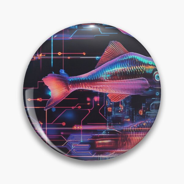 Item preview, Cyberfish: The Digital Ocean designed and sold by MidArtForge.