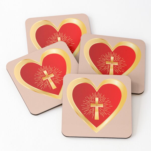 Item preview, LOVE CHRISTIAN FAITH CROSS designed and sold by minimalartstory.