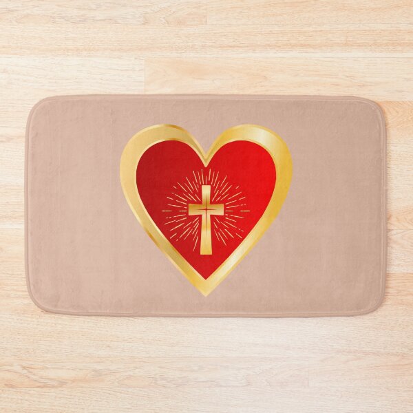 Item preview, LOVE CHRISTIAN FAITH CROSS designed and sold by minimalartstory.