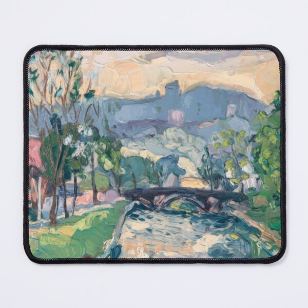 Item preview, Impressionist French Landscape Painting | Monet and Alfred Sisley Style designed and sold by CARRAANN.