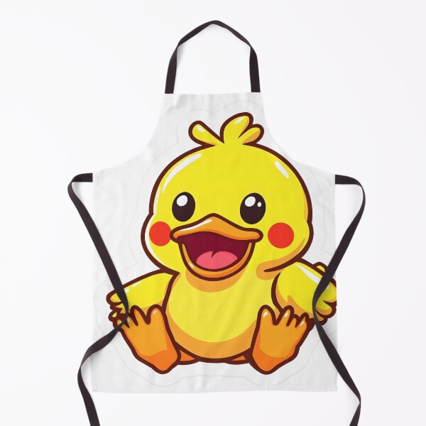 Item preview, Cheerful Quacky Duck Sticker designed and sold by Chibi Masterpieces.