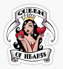 Queen of Hearts Sticker