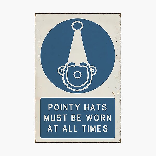 Item preview, Wallace & Gromit "NORBOT" Gnome Warning Sign designed and sold by Chilled Peak.