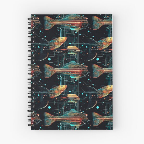 Item preview, Cyberfish: The Digital Ocean designed and sold by MidArtForge.
