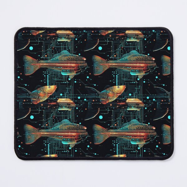 Item preview, Cyberfish: The Digital Ocean designed and sold by MidArtForge.