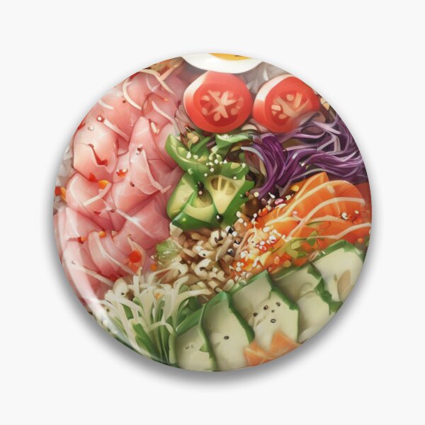 Item preview, Poke bowl designed and sold by TheHuskyHouse.