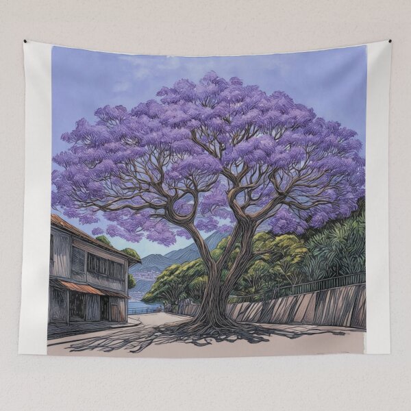Item preview, From the Garden: Jacaranda mimosifolia in Rio #3 designed and sold by Helios Be. Lavsh.
