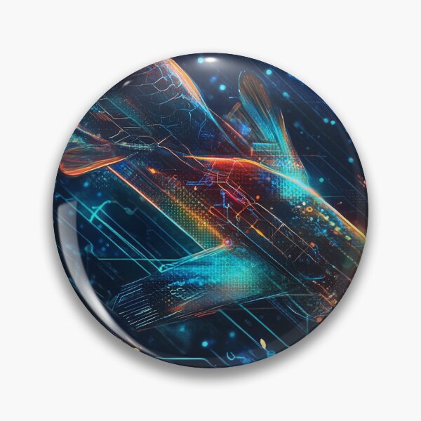 Item preview, Cyberfish: The Digital Ocean designed and sold by MidArtForge.