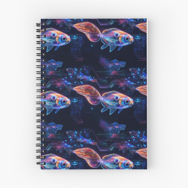 Item preview, Cyberfish: The Digital Ocean designed and sold by MidArtForge.