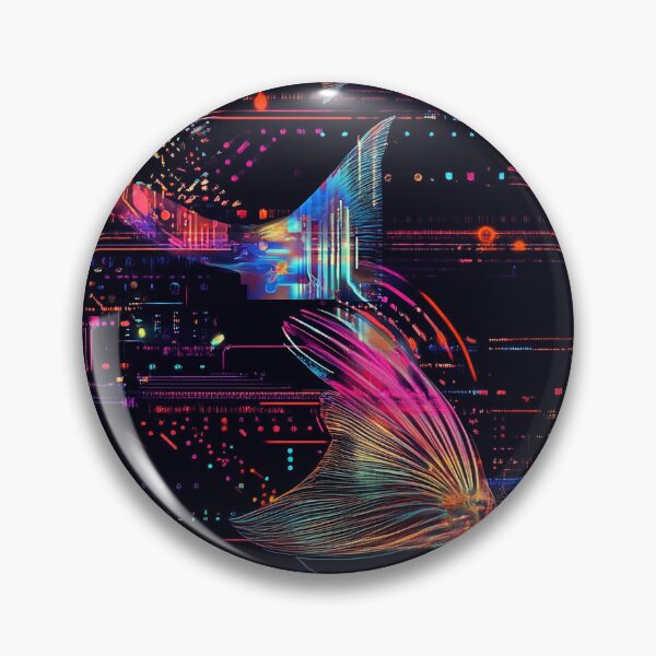 Item preview, Cyberfish: The Digital Ocean designed and sold by MidArtForge.
