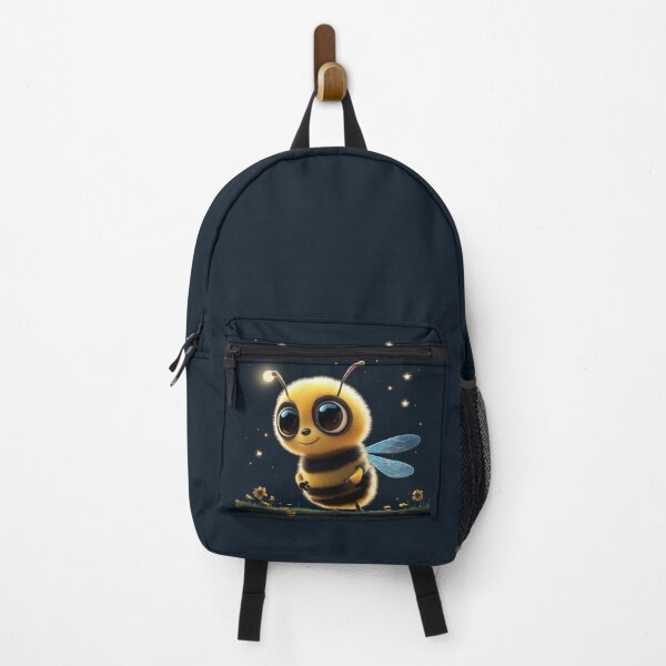 Item preview, A sweet, cute, cheerful bee at night, with big eyes. designed and sold by Vetagio.