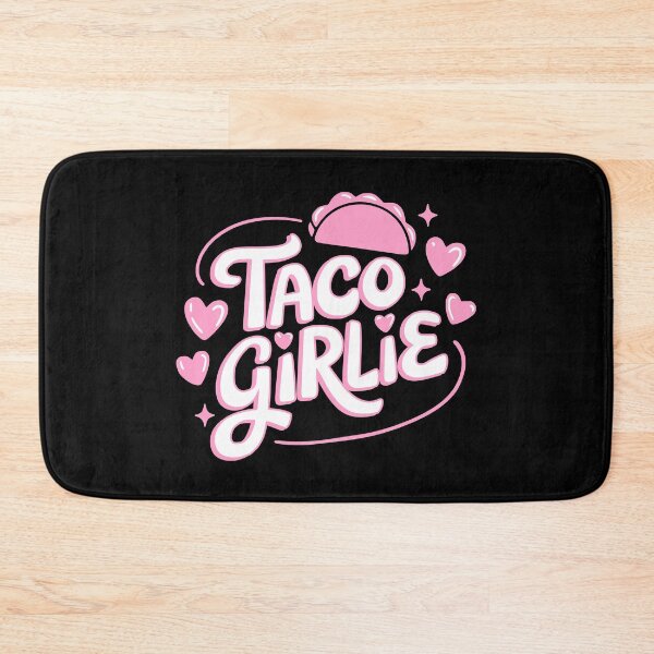 Item preview, ¡Chica de los tacos! Linda amante de los tacos rosados designed and sold by PMCreative.