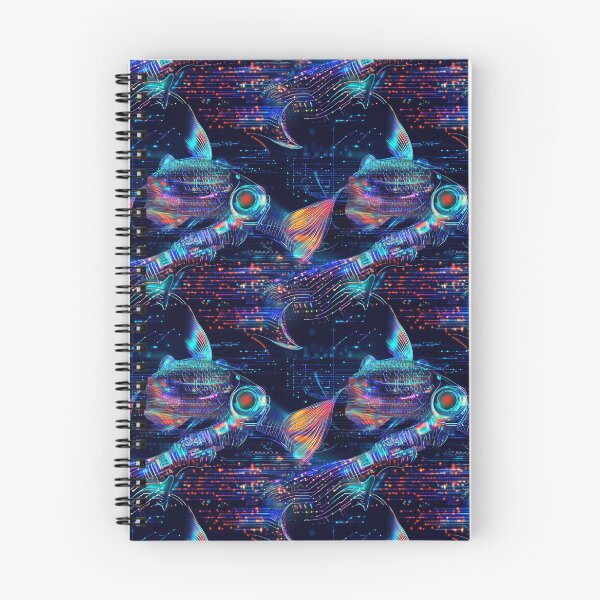 Item preview, Cyberfish: The Digital Ocean designed and sold by MidArtForge.