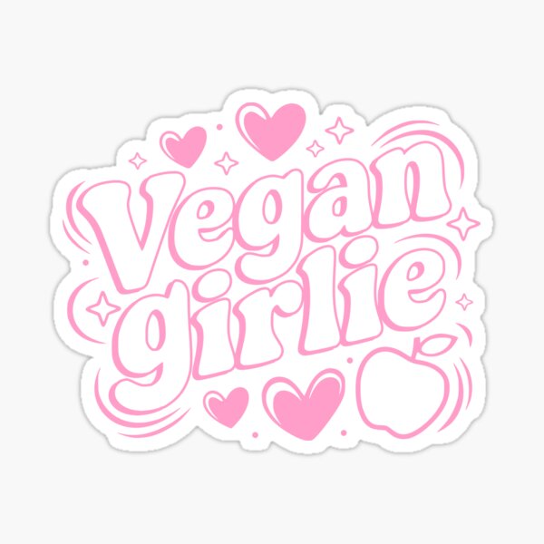 Item preview, Veganes Mädchen! Süßer rosa Apfel designed and sold by PMCreative.