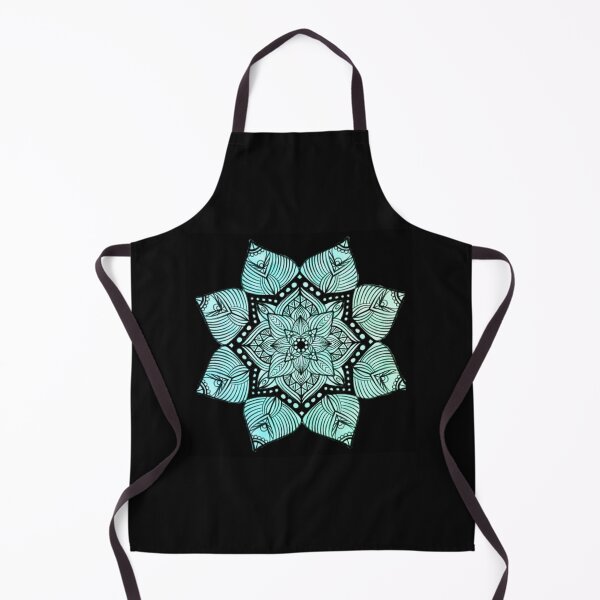 Item preview, mandala de flores en turquesa designed and sold by AnnabellaRh.