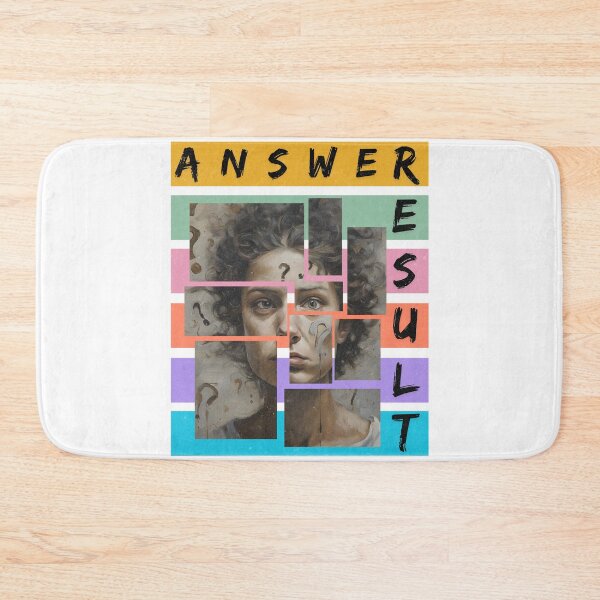 Item preview, Digital art painted the wording Answer & Result designed and sold by Vibes-vintage.