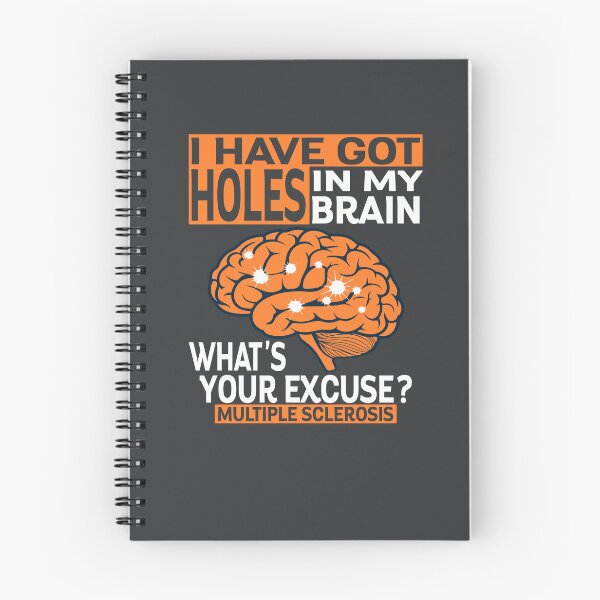 Item preview, MS I've Got Holes In My Brain Multiple Sclerosis Awareness designed and sold by Colorfulman.