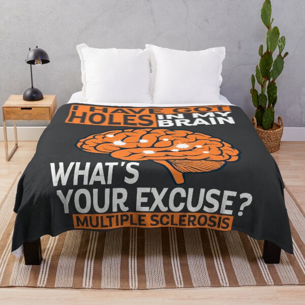 Item preview, MS I've Got Holes In My Brain Multiple Sclerosis Awareness designed and sold by Colorfulman.