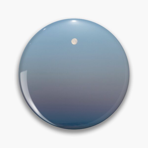 Item preview, (Almost) full moon over the Sussex Downs towards Birling Gap designed and sold by karenadams.