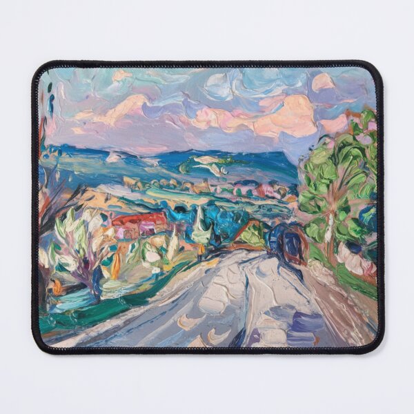 Item preview, Winding Road Through the French Countryside – Impressionist Landscape designed and sold by CARRAANN.