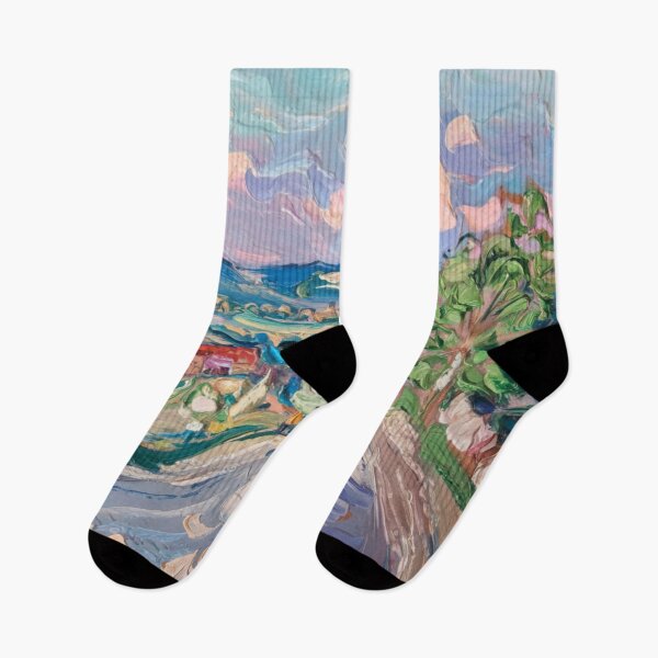 Item preview, Winding Road Through the French Countryside – Impressionist Landscape designed and sold by CARRAANN.