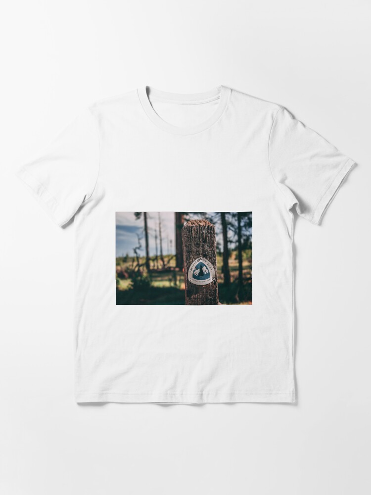 Alternate view of PCT Pacific Crest Trail sign Essential T-Shirt