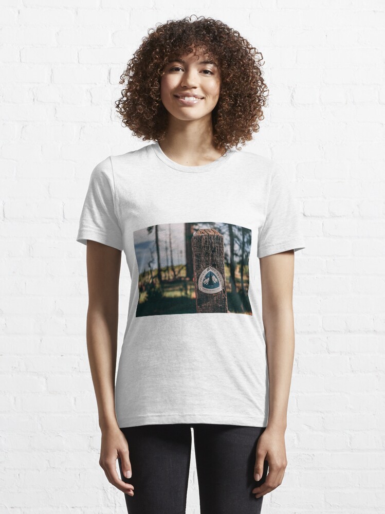 Alternate view of PCT Pacific Crest Trail sign Essential T-Shirt