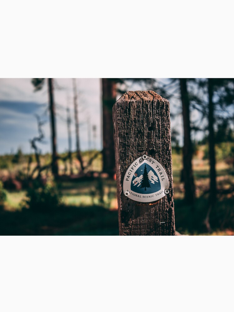 PCT Pacific Crest Trail sign by designfly