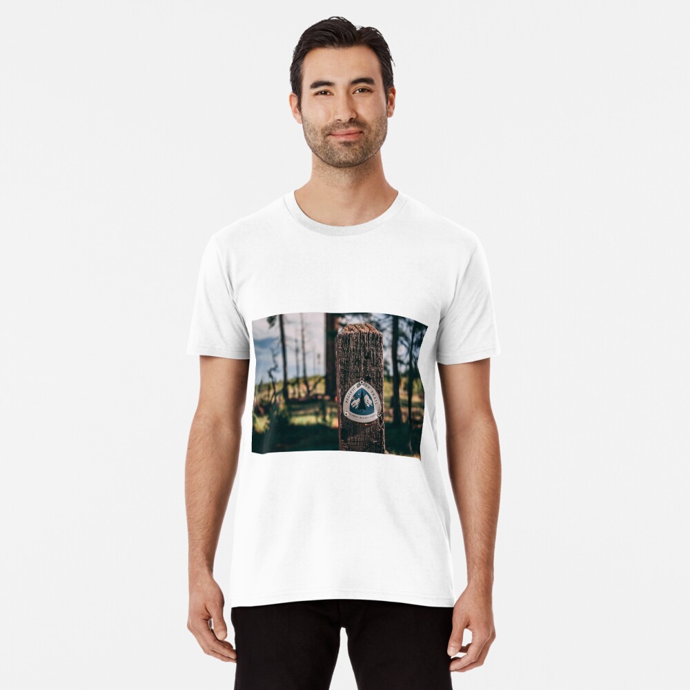 PCT Pacific Crest Trail sign Premium T-Shirt