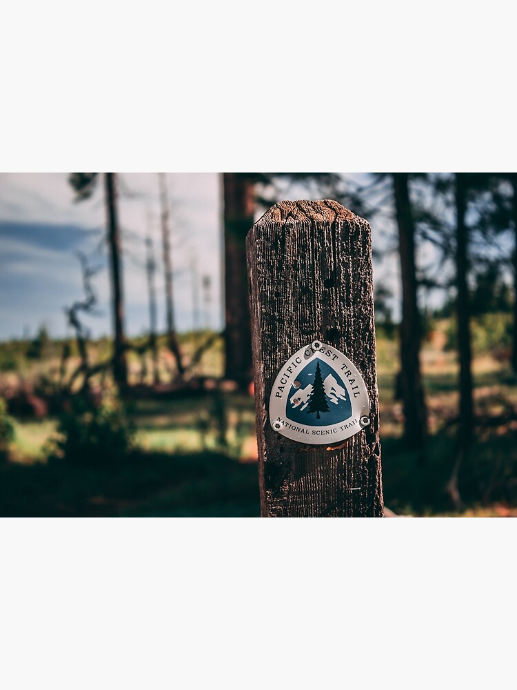 PCT Pacific Crest Trail sign by designfly