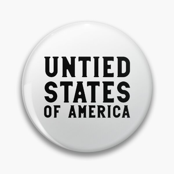 Item preview, Untied States of America Funny Typographic Wordplay designed and sold by Designer-Girl.