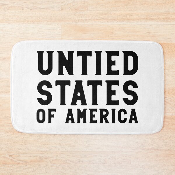 Item preview, Untied States of America Funny Typographic Wordplay designed and sold by Designer-Girl.