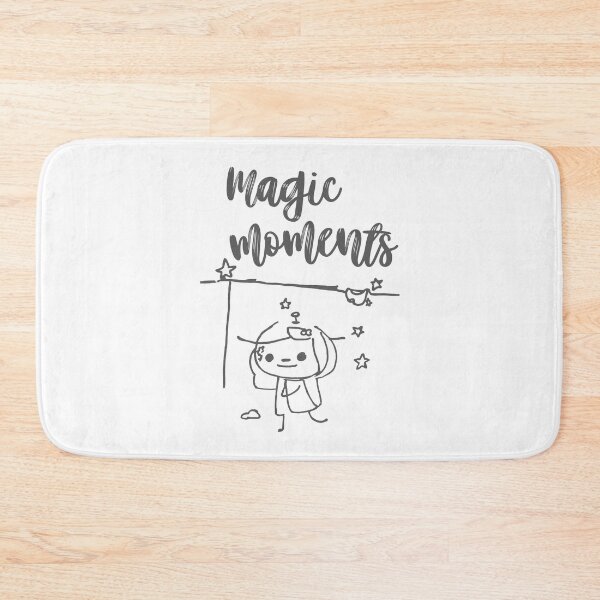 Item preview, Magic Moments Twinkling Stars Smiling Character In Gray designed and sold by SplashTastic.