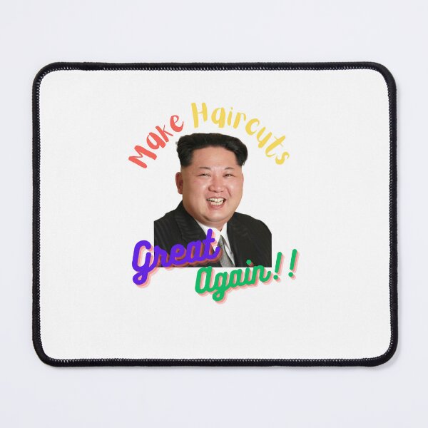 Item preview, Make Haircuts Great Again, Great Again, Rocketman, North Korea, supreme leader, funnyfits70, Humor, Funny, retro, vintage, funny quotes, animal humor, designed and sold by FunnyFits70.