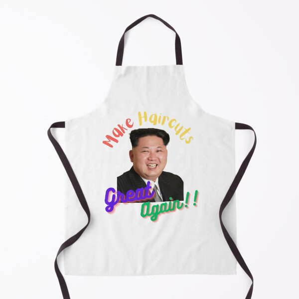 Item preview, Make Haircuts Great Again, Great Again, Rocketman, North Korea, supreme leader, funnyfits70, Humor, Funny, retro, vintage, funny quotes, animal humor, designed and sold by FunnyFits70.