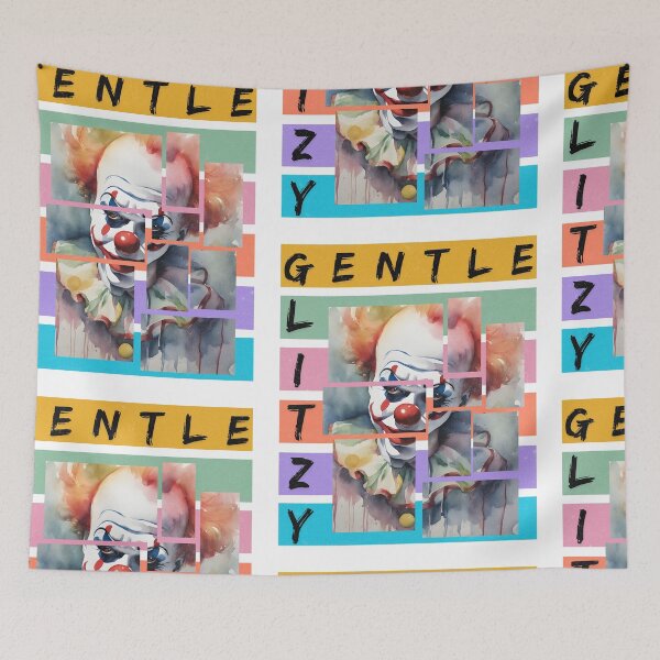 Item preview, Digital art painted the wording Gentle, Glitzy designed and sold by Vibes-vintage.