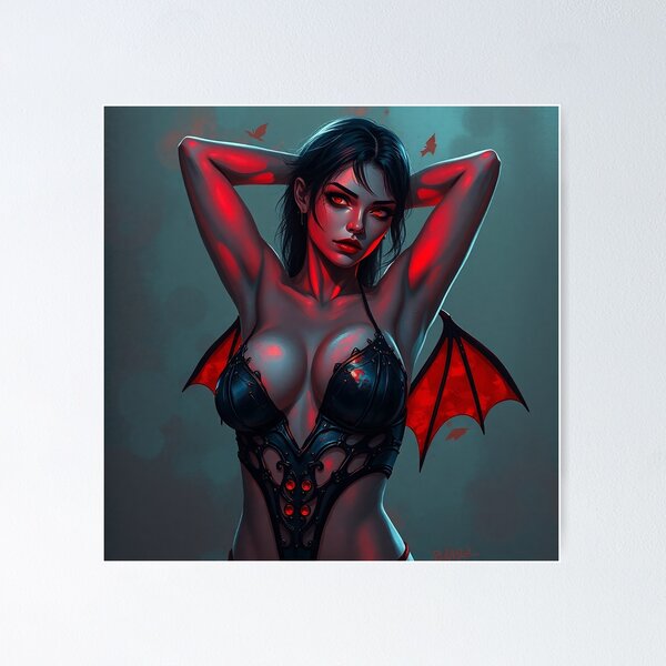 Sexy Vampire Art Posters for Sale | Redbubble