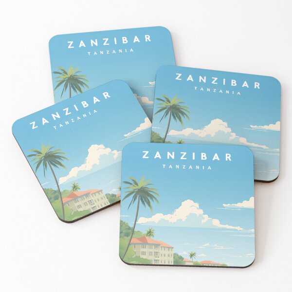 Item preview, Zanzibar Tanzania Travel Print  designed and sold by Wander-World.