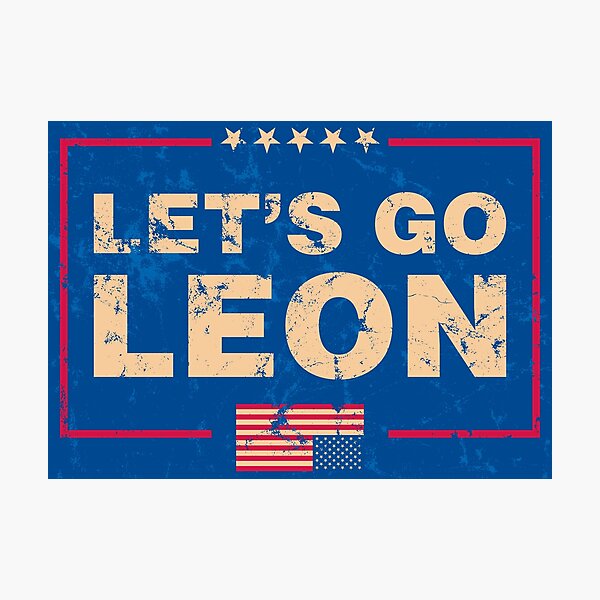 Item preview, Let's Go Leon Distressed designed and sold by The Fonsecastein Shop.