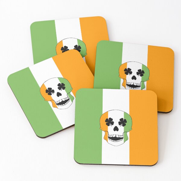 Item preview, Irish Skull St Patricks Day designed and sold by Sartoris Art.