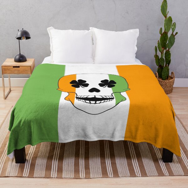 Item preview, Irish Skull St Patricks Day designed and sold by Sartoris Art.