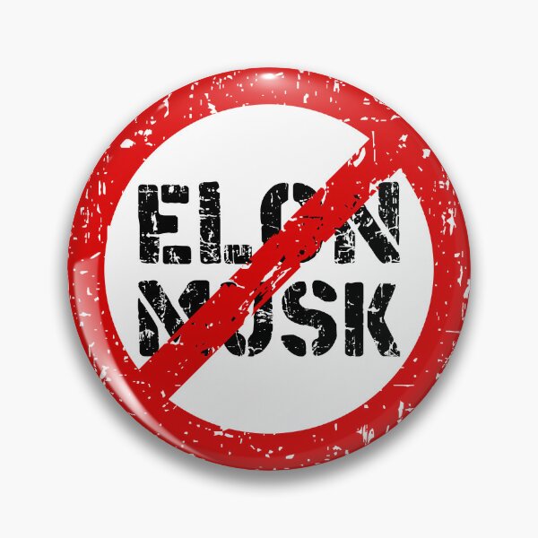 Item preview, Banned elon, NO ELON!  anti elon, no elon musk, no musk, Anti-Elon Musk Bumper Decal For elon musk haters! red designed and sold by ramwebroom.